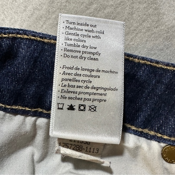 PAIGE Ultra Skinny Jeans Women’s 29 Two Tone Light & Dark Blue Stretch Denim - Picture 7 of 13